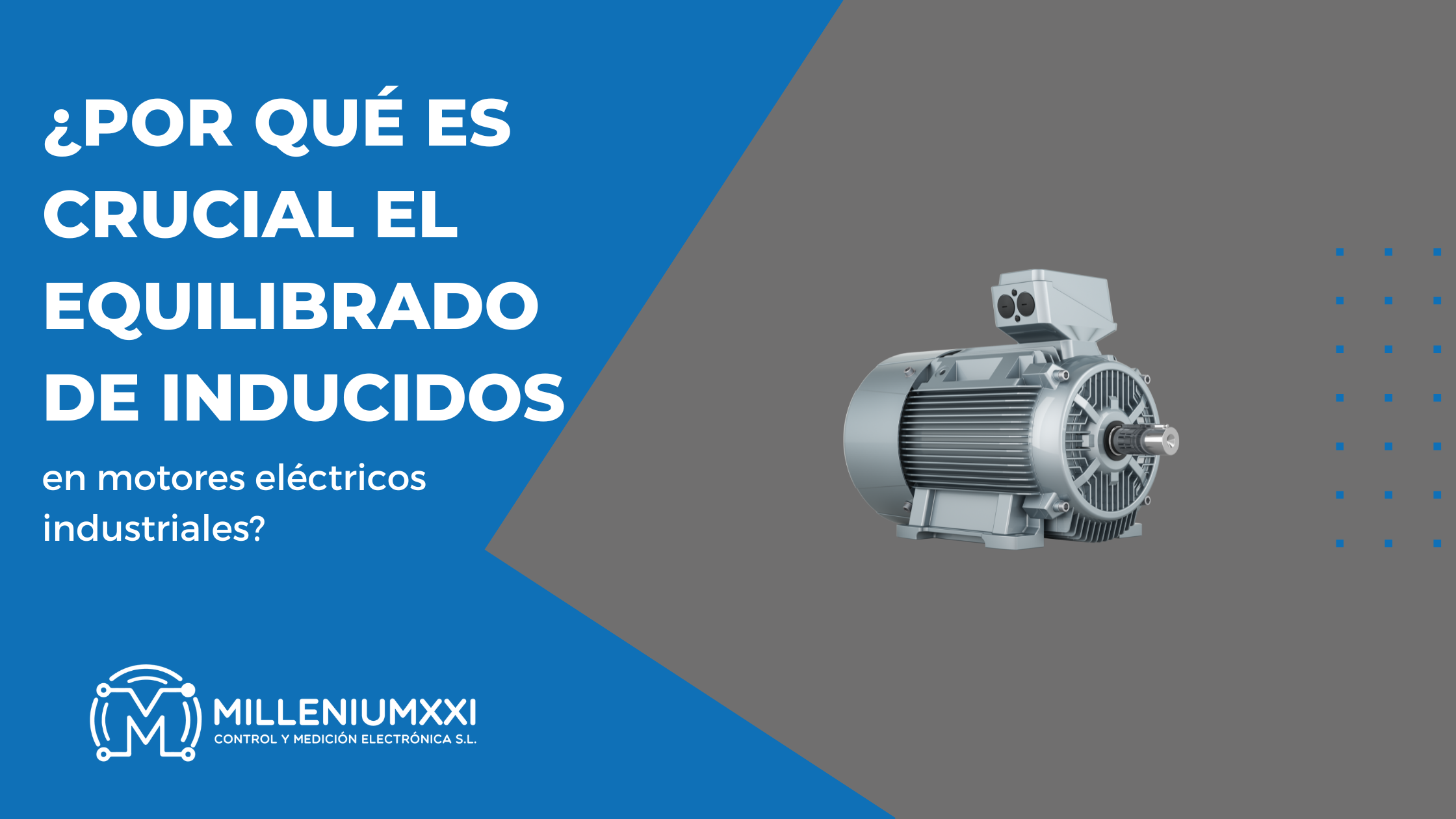 ¿Por qué es crucial el equilibrado de inducidos en motores eléctricos industriales?